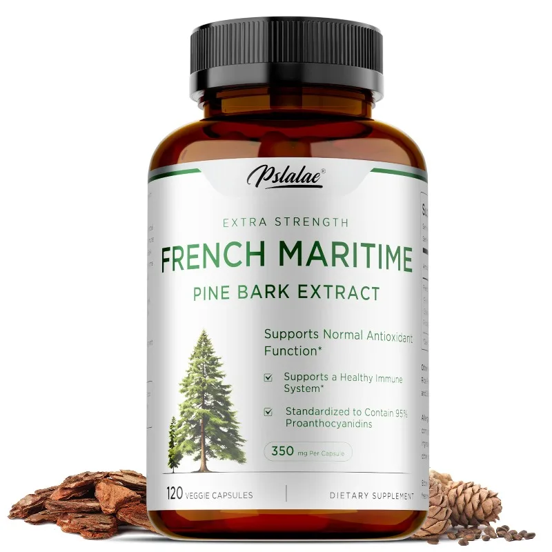 Extracto de corteza de pino marítimo francés - Promueve la salud del corazón y cardiovascular, mantiene los vasos sanguíneos sanos, mejora la inmunidad