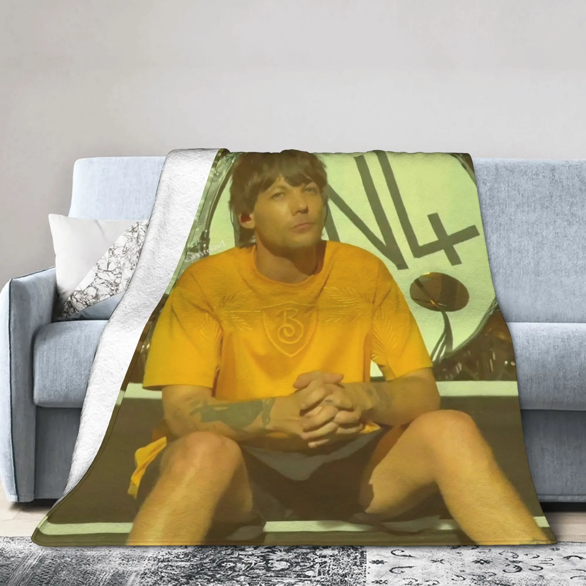 لويس توملينسون جولة عصير الليمون 2025 بطانية ميرش بطانيات رمي فائقة النعومة للأريكة 50 × 60 بوصة رميات الفراش متعددة الحجم #3