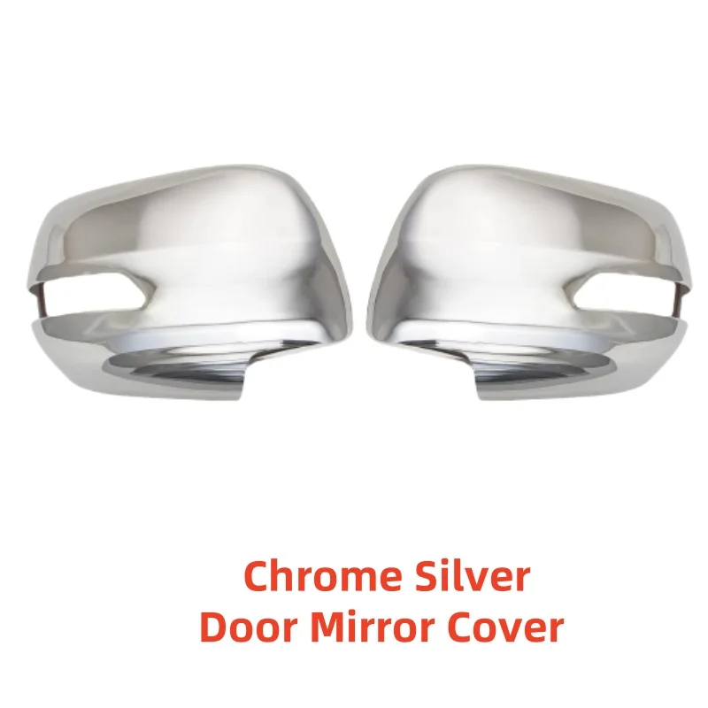 

Для Toyota Land Cruiser Prado FJ150 150 2010 2014 2015 2018, автомобильные аксессуары заднего вида, хромированная крышка зеркала на дверь, стиль вставки