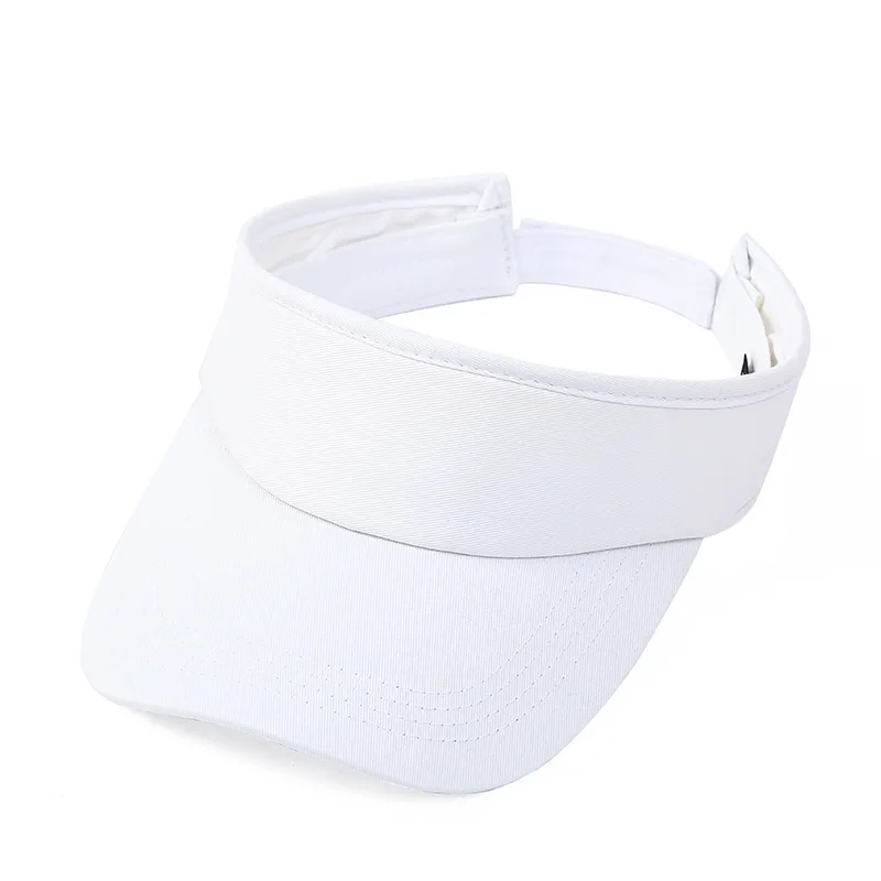 ฤดูร้อนกีฬากลางแจ้งหมวกเทนนิสคู่ที่ว่างเปล่า UV Protection Sun หมวก topless เบสบอลหมวกกีฬาหมวก Visor travel