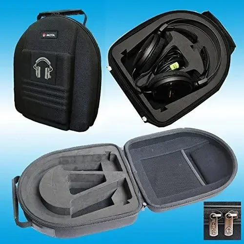 TDG Headphone Suitcase Carry case boxs for Audio-Technica ATH-DSR9/M50X/M50/M70x/WS1100/WS550/WS770/MSR7/DSR7/M40X /M30X Headset