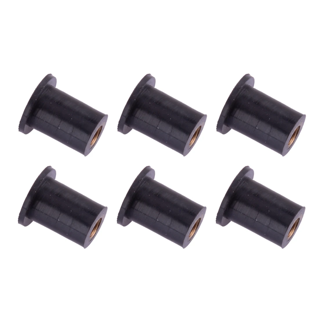 90179-05523-00 90150-05024-00 6Pcs M5 Windshield Rubber Nut Fit For Yamaha  Apex Nytro SRX RX1 Vector Phazer V Max Snowmobile