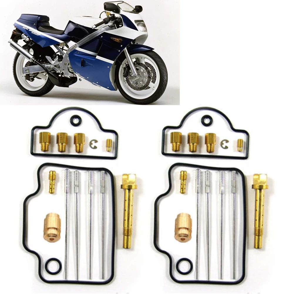 

Tool Carburetor Repair Kit For Suzuki Gamma RGV250 Rebuild Kit VJ21 & VJ22 1991-96 2 Pcs Carburetor Spare Sets
