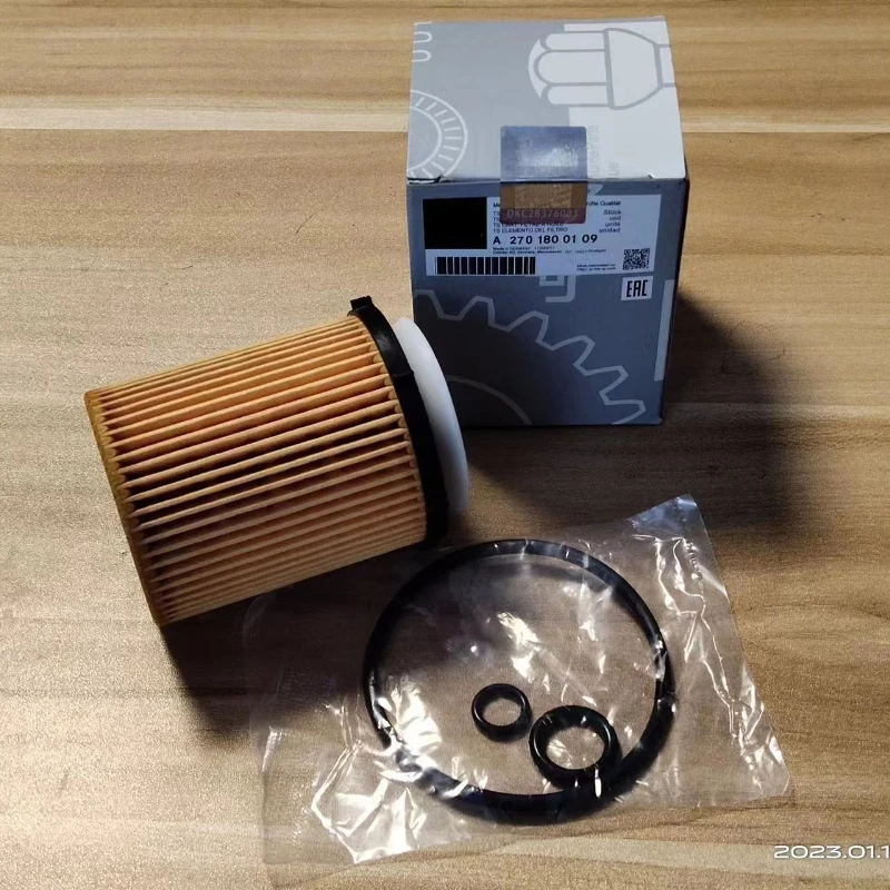

Car Original Oil Filter 5 Pack for CLA250 Engine I4 2.0L 270.920 OEM No. 2701800109/2701800009/2701840125 Auto Oil Filter Parts