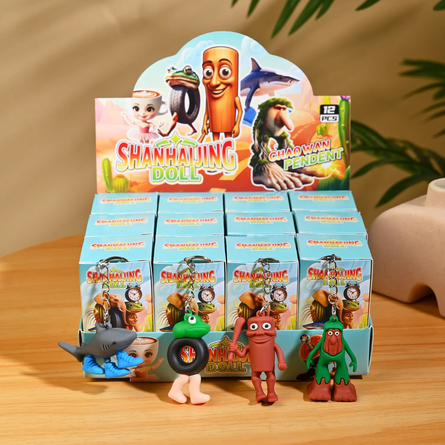 

Итальянская 12 шт. Brainrot слепая коробка игрушки Tungtungtung Sahur Tralarero Tralala Bombardinocrocodilo фигурки брелок подарки на день рождения