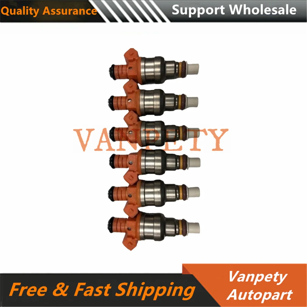 

6PCS New Fuel Injectors MD158484 INP-066 For DODGE CHRYSLER PLYMOUTH Voyager V6 3.0L 92-2000