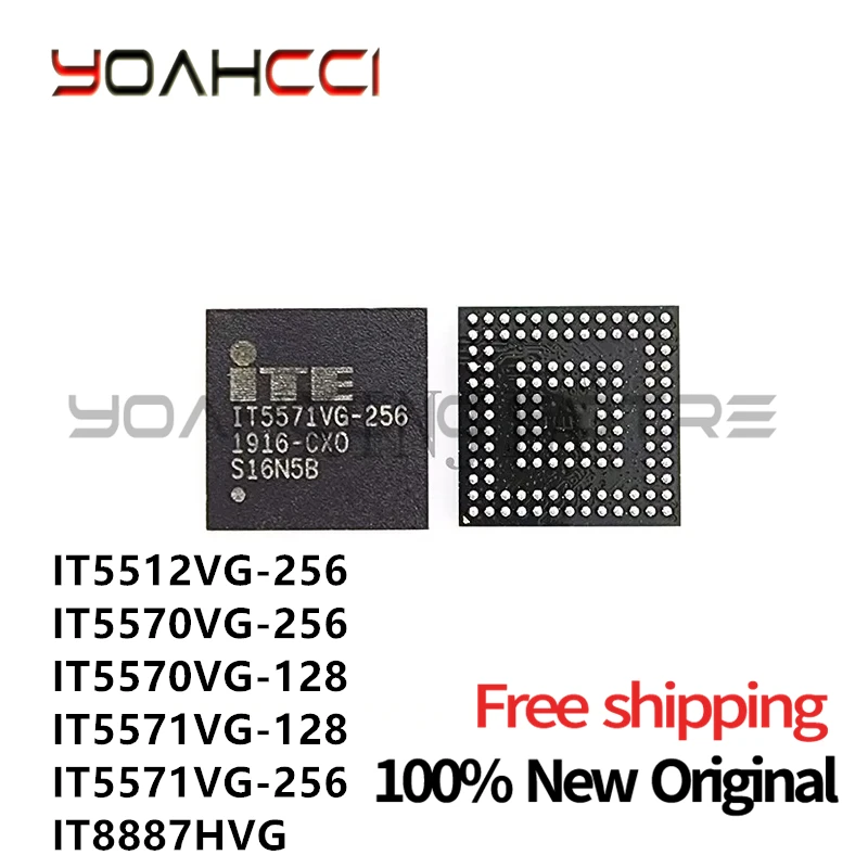 (1piece)100% New IT5512VG-256 IT5570VG-256 IT8887HVG IT5570VG-128 IT5571VG-128 IT5571VG-256 BGA Chipset