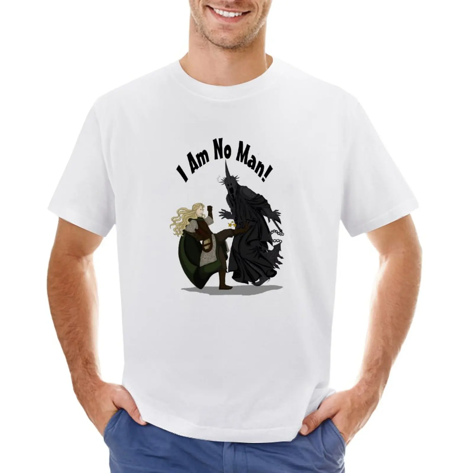 

i am no man ! T-Shirt summer top summer clothes men graphic t shirts