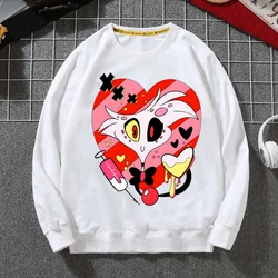 Hazbin Hotels Alastor Hoodies Spring Autumn Male Casual Sweatshirts Men's Hoodies Sweatshirt Tops