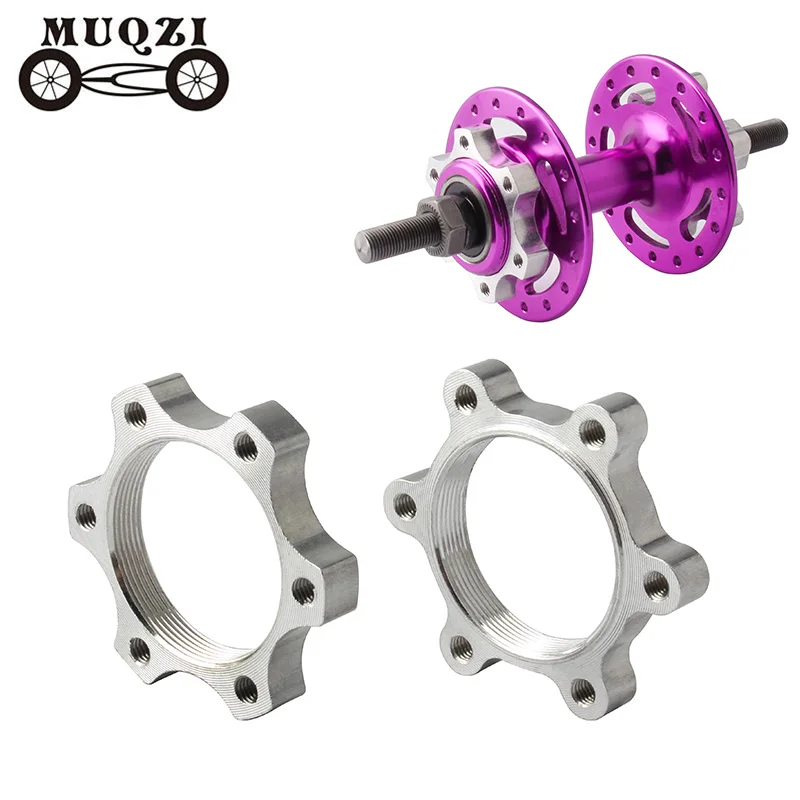 MUQZI 2pcs Disc Brake Rotor 6 Bolt Flange Adapter 44MM 48MM