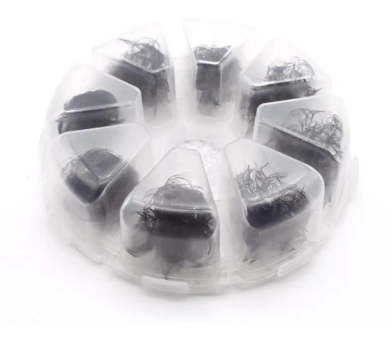 1000 ventagli ventaglio sciolto lunghezza mista base appuntita ventagli prefabbricati morbidi affilati sottili stelo medio volume estensione ciglia russe