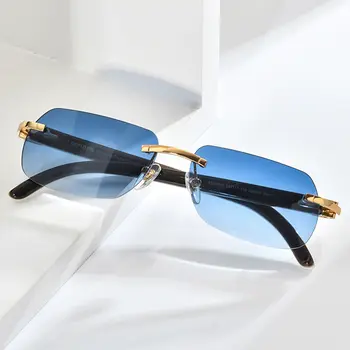 10 best sales भैंस के सींग के चश्मे - №3