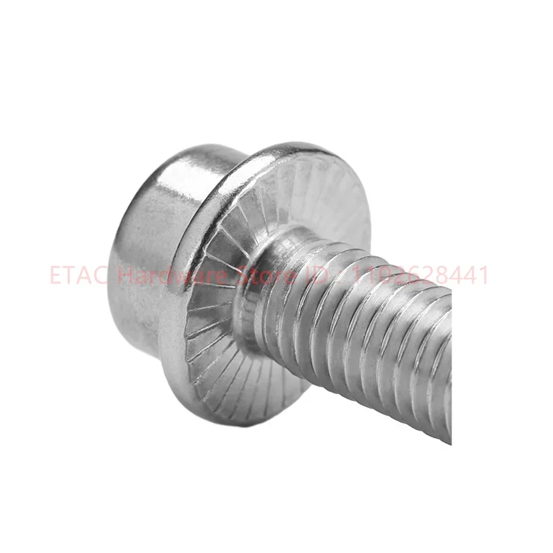 M5 M6 M8 M10 M12 304 Stainless Steel Hex Socket Round Flange Head With Washer Collar Screw Bolt Fastener vis tete creuse