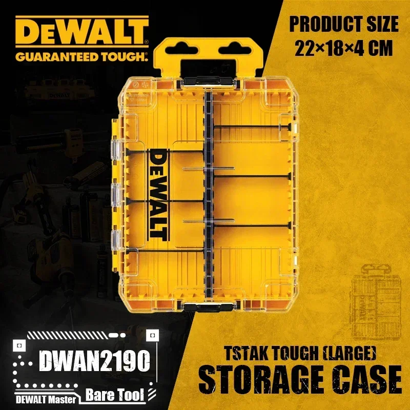 DEWALT DT70800 DT70801 DT70803 DWAN2190 TSTAK Robuuste Opbergkoffer Schroevendraaierbit Onderdelen Opbergdoos Accessoires voor Elektrisch Gereedschap