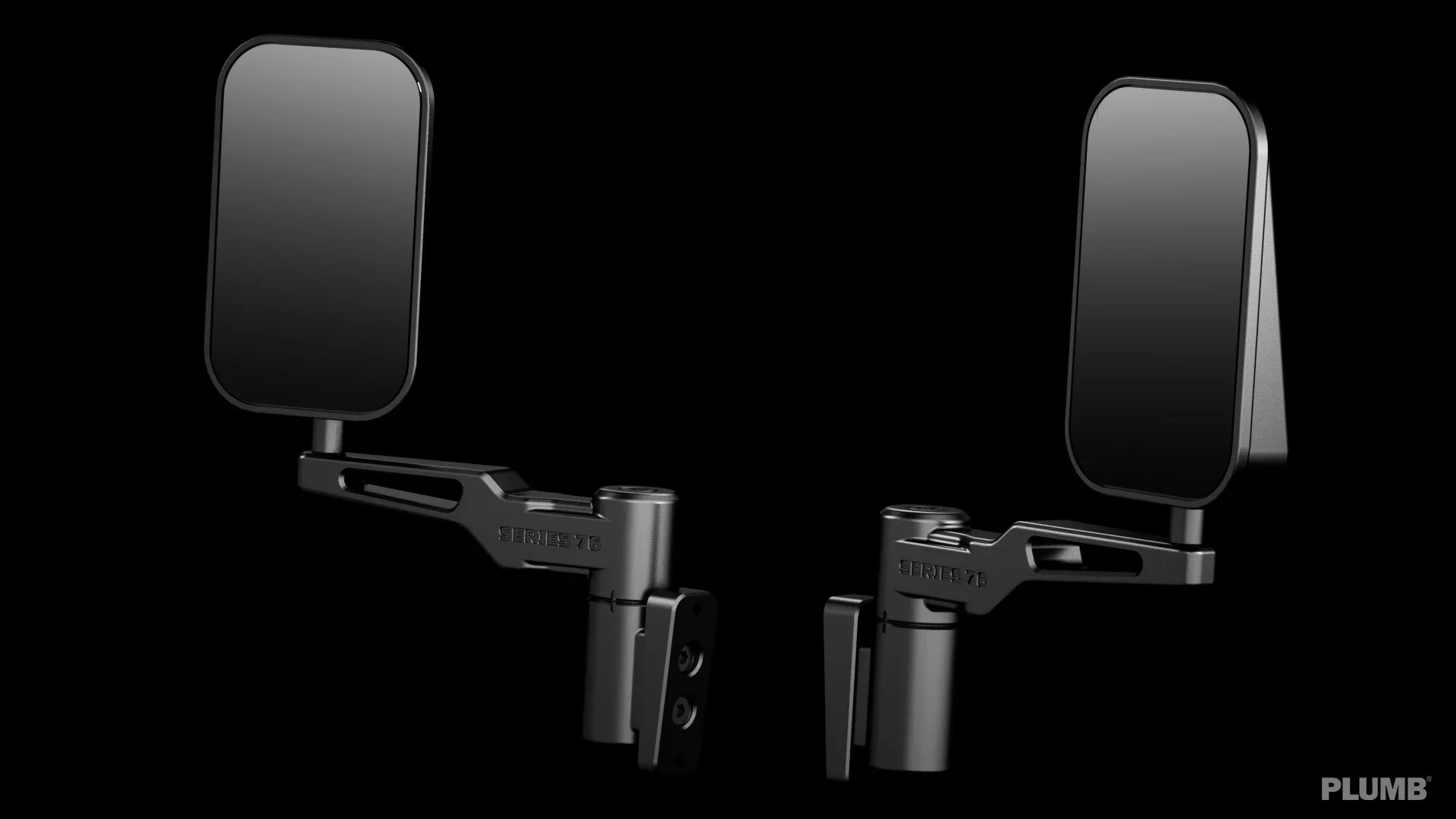 TLF PLUMB Série 76 pour Miroir Rocker Matériau Aluminium