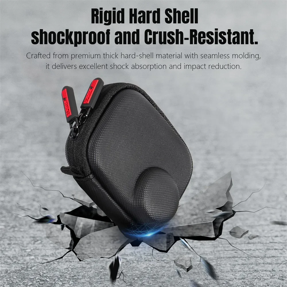 حقيبة تخزين الكاميرا لـ DJI OSMO NANO PU جلد الإبهام كاميرا حقيبة للتخزين المحمولة المضادة للسقوط حقيبة سفر ملحقات الكاميرا