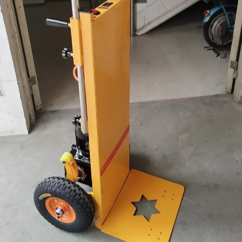 350KG//400KG Electric Stair Climber Cart Up and Down Stairs Stair Climbing Machine with Battery Heavy Goods Handling Machine