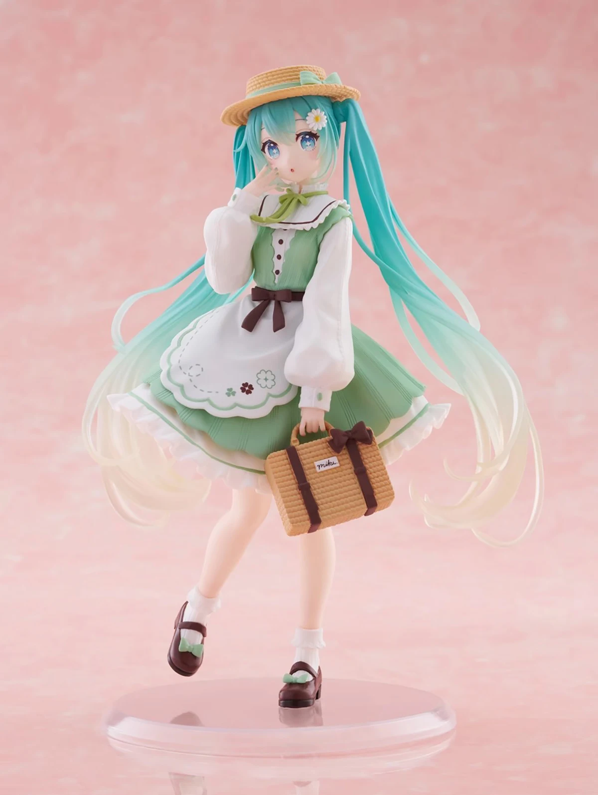 En stock TAiTO Hatsune Miku Fashion Figure Country Ver. Jouet de Collection de modèles de figurines d'action Anime en PVC 18CM