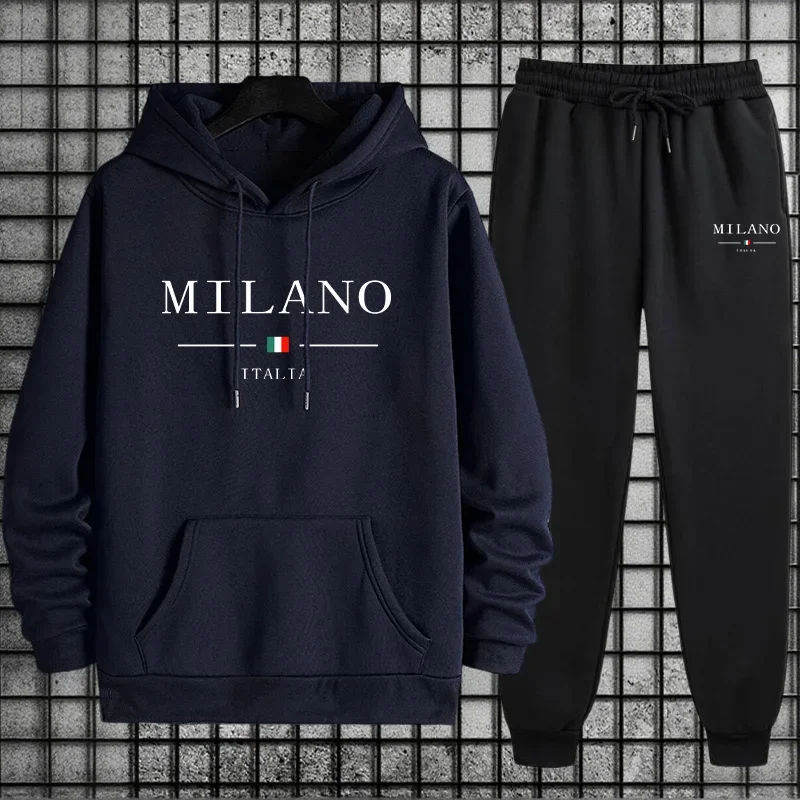 Comfortable Quality Single Sweatshirts And Sweatpants 2026 Spring Hot Sales Casual Men's Hooded Tracksuit Outdoor Daily Sports