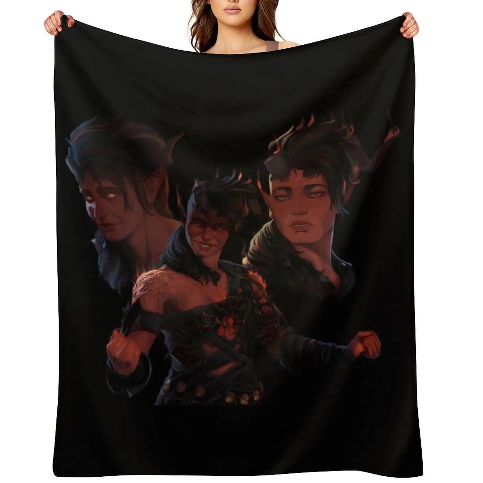 

Karlach Karlach Karlach Throw Blanket Hairys blankets and throws wednesday warm winter Blankets