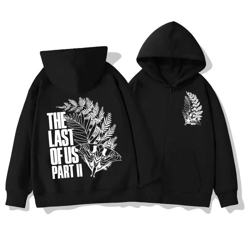 

The Last of Us TV Series Zipper Hoodie Men Women High Quality Fashion Zip Up Sweatshirt Autumn Winter Casual Oversized Pullovers