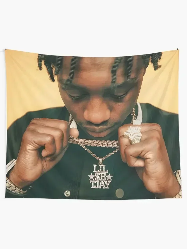 

Lil Tjay Necklace Tapestry Decor Home Aesthetic Home Decor Tapestry