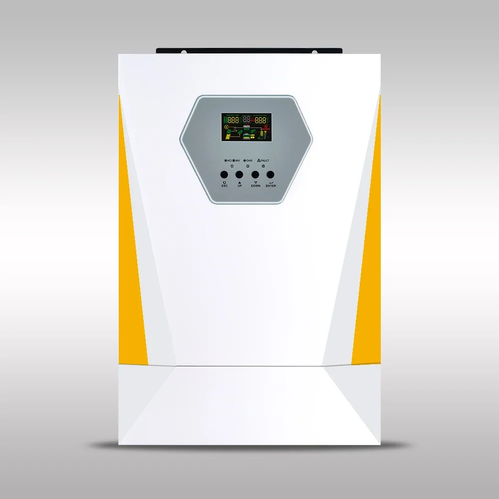 Hybrid Smart Inverter With Mppt Charge Controller 3.6KW 5.5KW 6.2KW 24VDC 48VDC Pure Sine Wave Off Grid Solar Hybrid Inverter