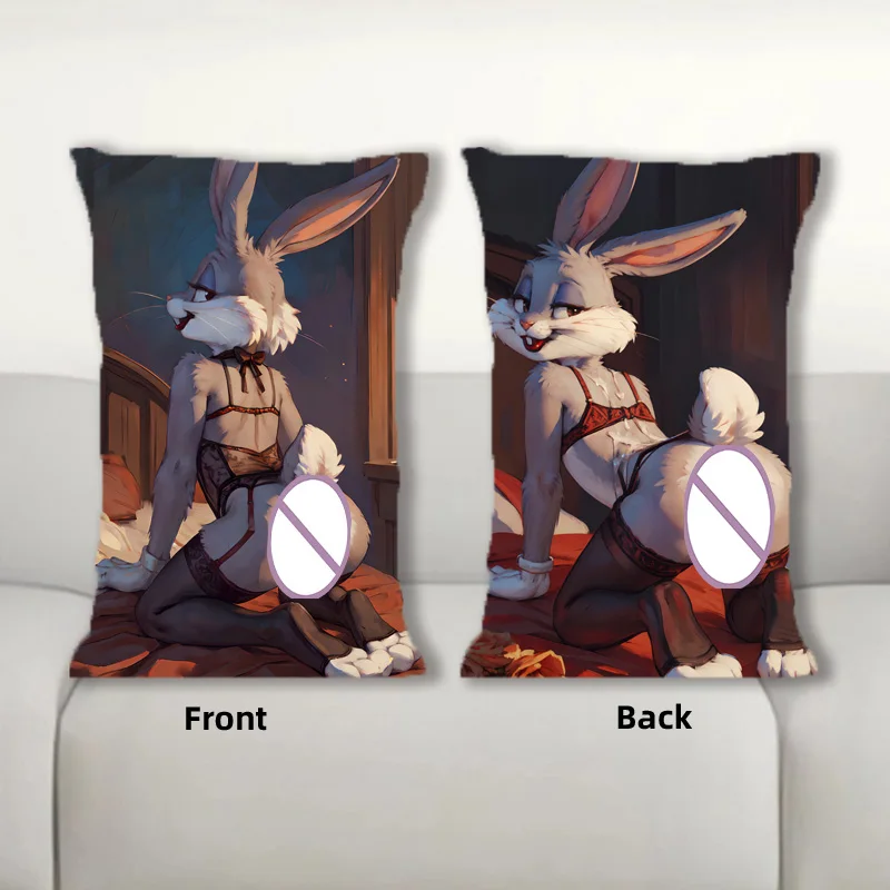 

Dakimakura аниме сексуальный рождественский кролик диванная подушка наволочка для тела двухсторонний принт постельные принадлежности наволочка