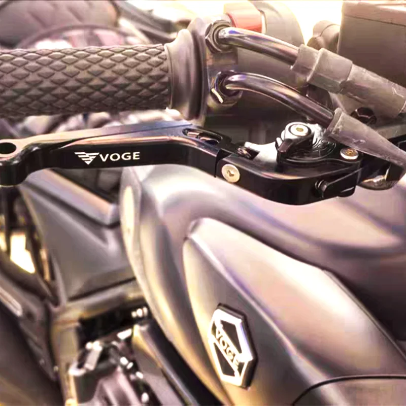

For LONCIN VOGE 650 500 ds DS 500R 650DS 500DS Clutch Lever Brake Lever Set Adjustable Voge Motorcycle Handle Levers Accessories