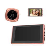 New 4.5 Inch N6 Peephole Video Doorbell Camera Video-eye Motion Detection Monitor Digital Doorbell Door Viewer PIR Night Vision