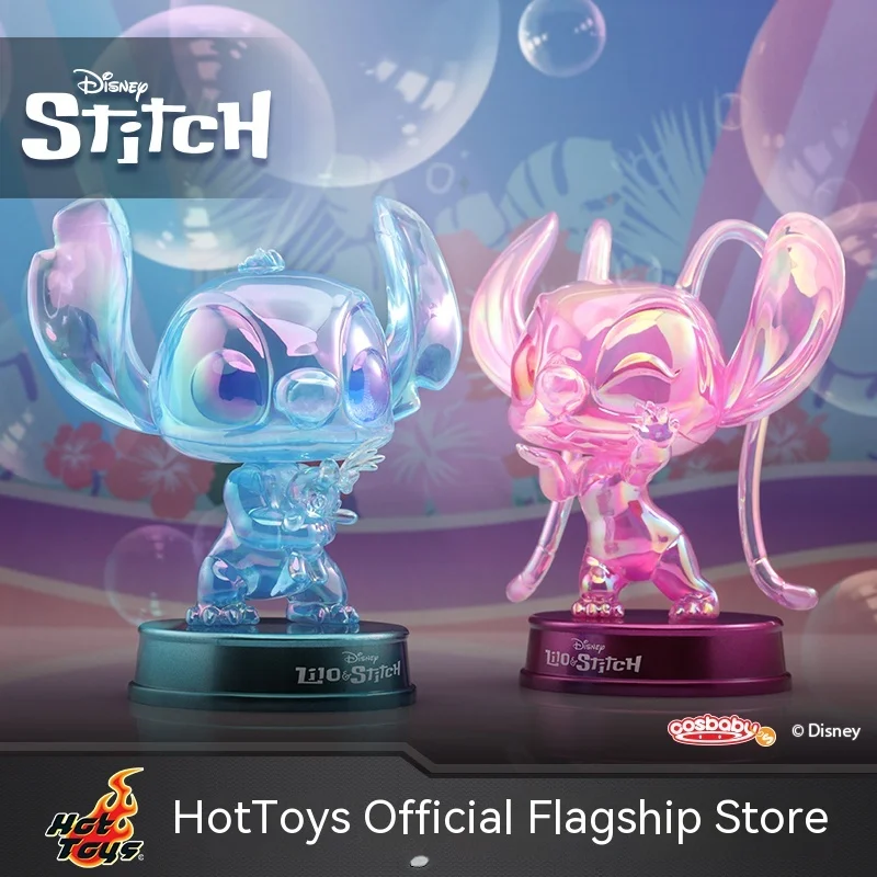 

Hot Toys Lilo & Stitch 13cm Abomination Model Little Kim Angel Illusion Edition Cosbaby Mini Collection Doll Little Monster Gift