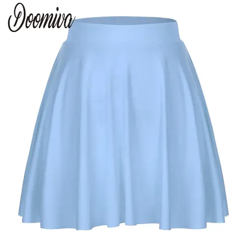 Falda de tenis plisada para mujer, minifalda de Color sólido de verano, faldas deportivas de tenis de Golf, entrenamiento deportivo, Vestido corto para correr, ropa deportiva