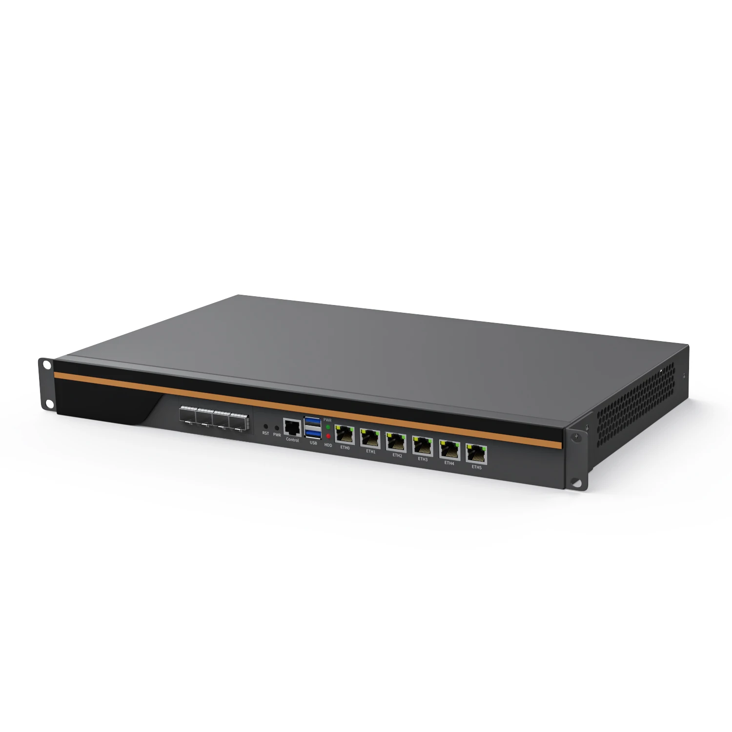 Firewall Bkhd 1u b660, 6 lan 2.5g, 4 qsfp, 25g, núcleo intel, i3-13100, i5-13400, i7-13700, i9-13900k, pfsense