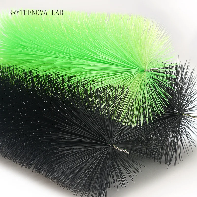 10 Pcs 30/40/50cm Koi Pond Filter Brush Fish Tank Pond Bio Filter Media Brush Skimmer Aquarium Fish Tank Cleaning Tools 걸이식여과기