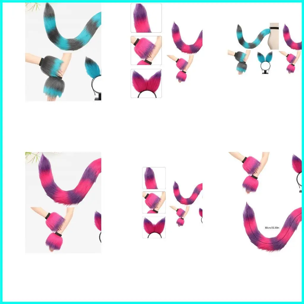 

Ролевая наряд животных Set Set Furry Animal Tail Costum