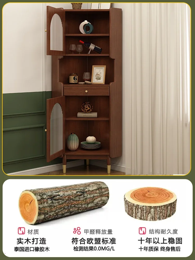 \Rattan Restaurant Multi-Functional Wine \Side \Vintage White Triangle \\
