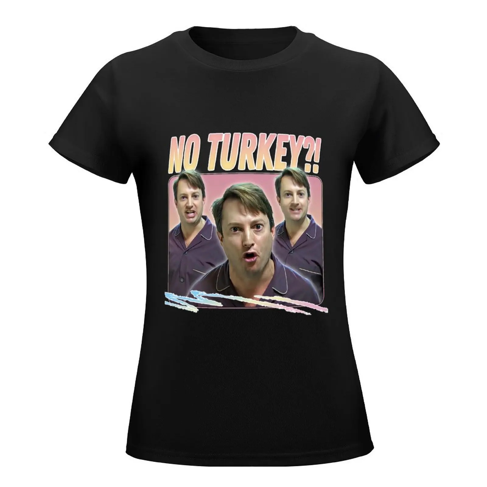 No Turkey! Retro Peep Show Fan Art T-Shirt sweat customs design your own customizeds ariat shirts for Women