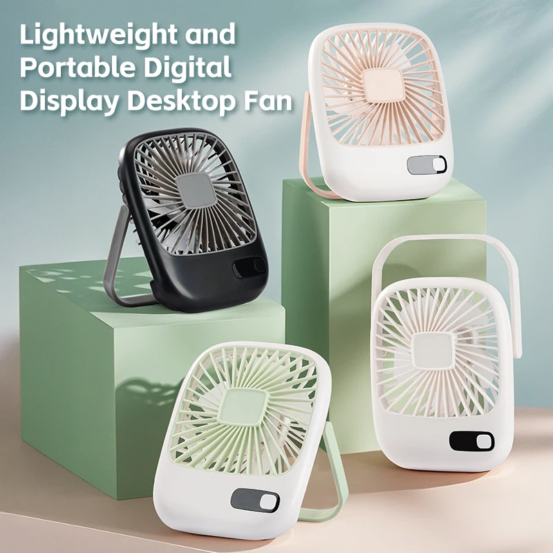 

Мини-настольный вентилятор Портативный USB перезаряжаемый настольный вентилятор Маленькие настольные электрические вентиляторы для офиса, дома, улицы, кемпинга, охлаждения