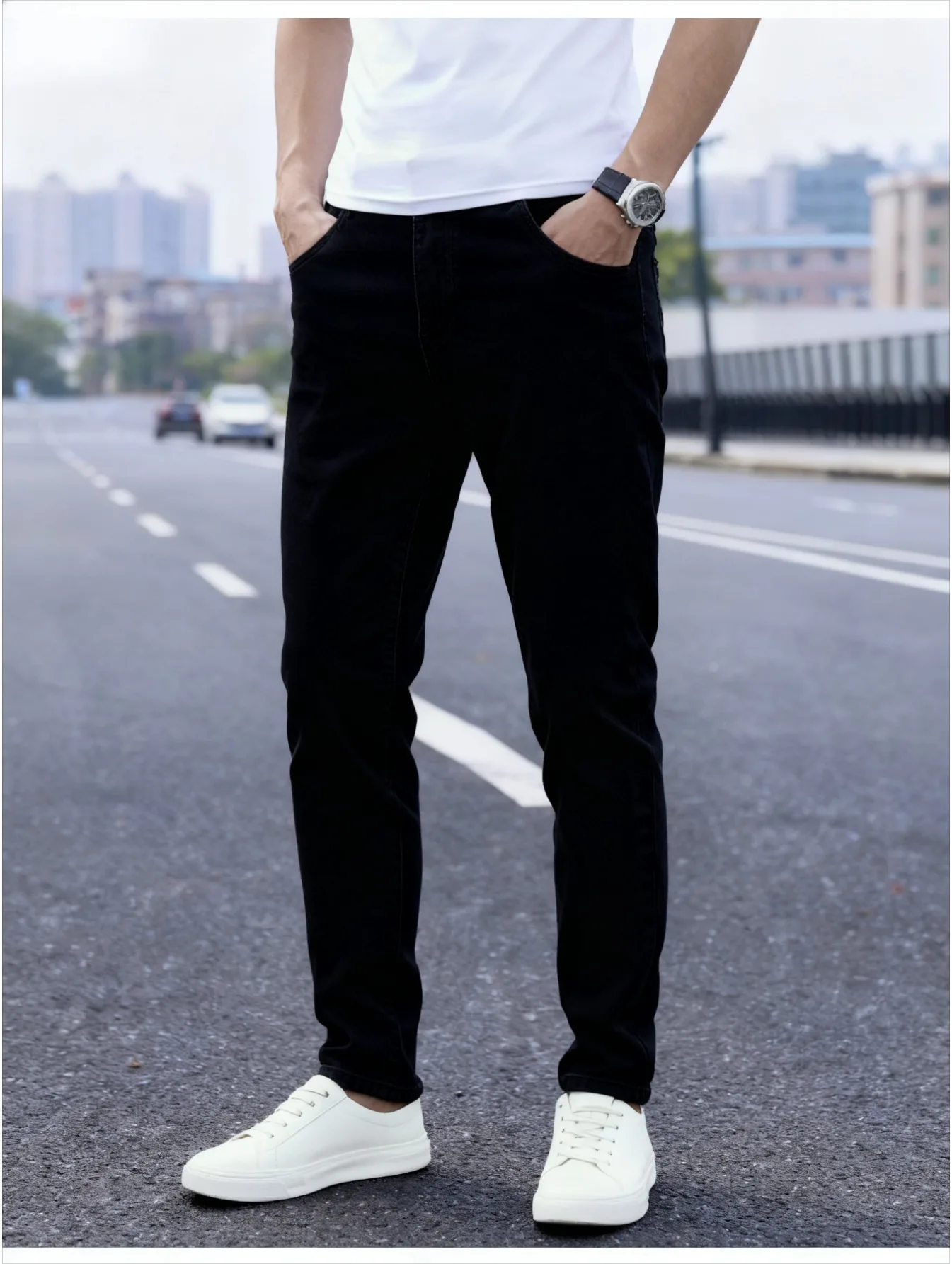 

Men's Fashionable Comfortable Jeans Long Pants Christmas Gift for Him Stylish and Trendy