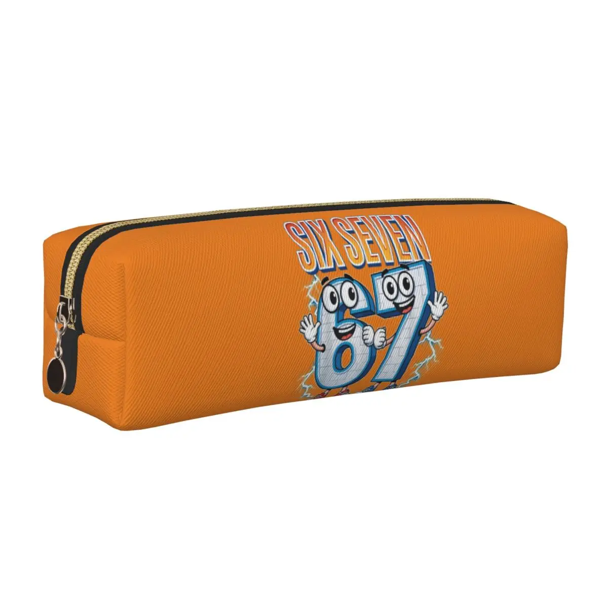 67 Brainrot Italian Meme Pencil Case Six Seven 6-7 Pencil Pouch Pen Box for Student Pencil Bags Students School Gift Stationery