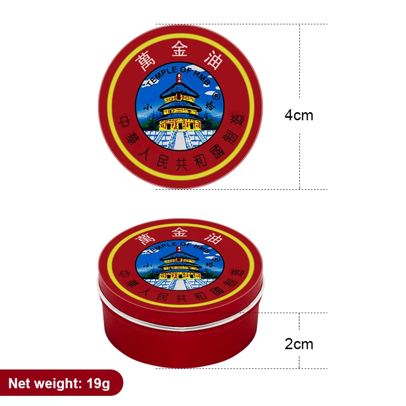 1/2/3 шт. 19 г Улучшенный красный тигровый бальзам мазь для снятия боли в мышцах спины и шеи крем для снятия головной боли освежающий зуд