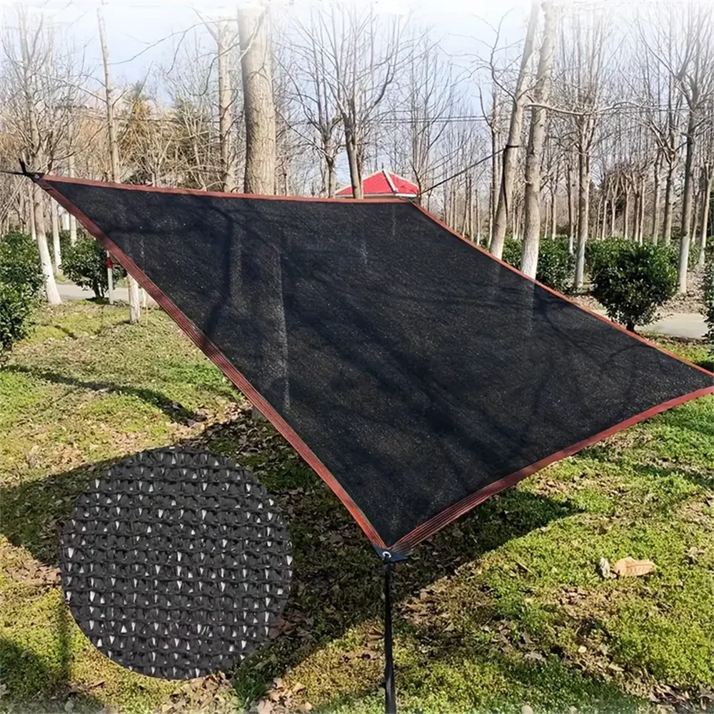 1pc Outdoor Shadow mesh Easy to Install,Suit for Garden/Gazebo/Terrace/Parking Lot，anti-UV awnings and greenhouse sunshade nets