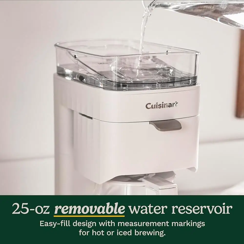 5-Cup Coffee Maker Drip Coffee Machine Auto Shut-Off Easy Operation Brew Pause Keep Warm Feature Glass Carafe Removable Water