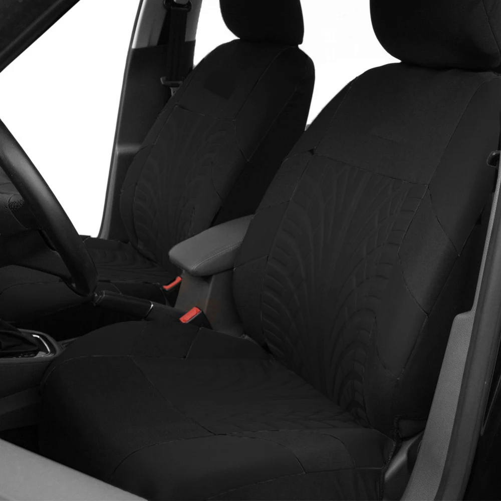 Brand Embroidery Car Seat Cover Set Front Split Rear Seat Suitable for Car Universal SUV Sedan Van Car Interior Cover image 2