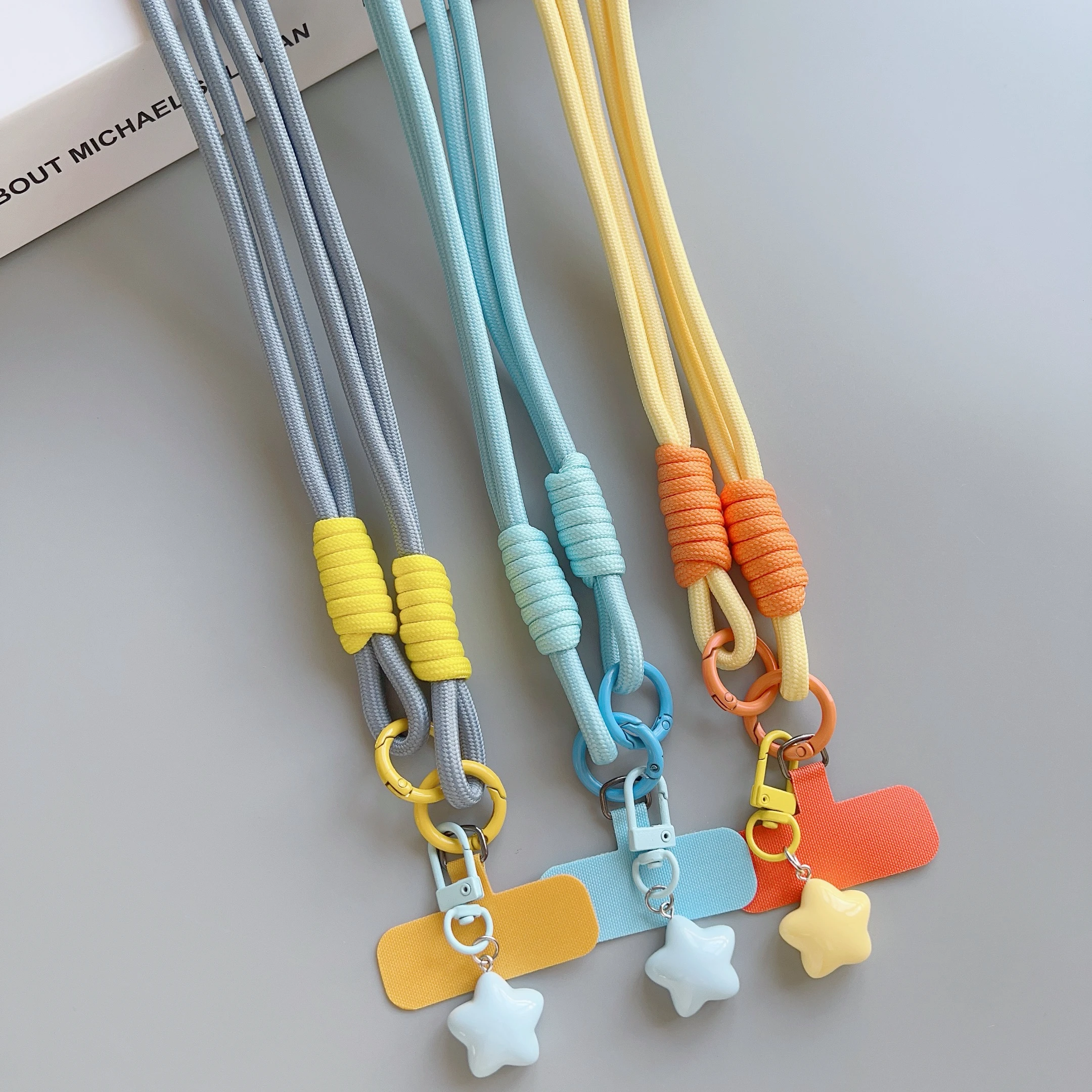 

Creative Cartoon Mobile Phone Universal Lanyard Crossbody Long Rope Lanyard Rope Cartoon Decorative Pendant Accessories