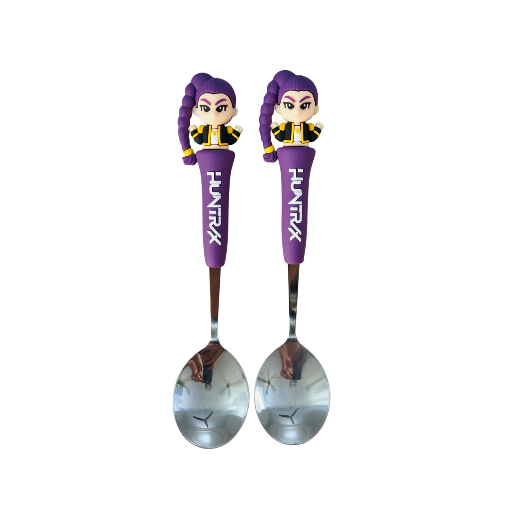 Anime Hunters Girls Lumi Mila Zoi Lepel Vork 304 RVS Bestek Schattig Cartoonfiguur Verjaardag Kerstcadeau Voor Fans