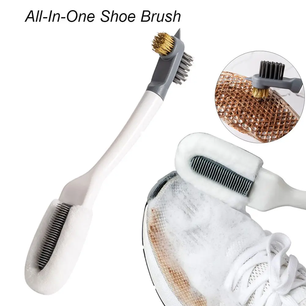 Multi-functional Multi-Effect Professional Washing Shoe Tool Shoes Cleaner Cleaning Sneakers All-In-One Shoe Brush