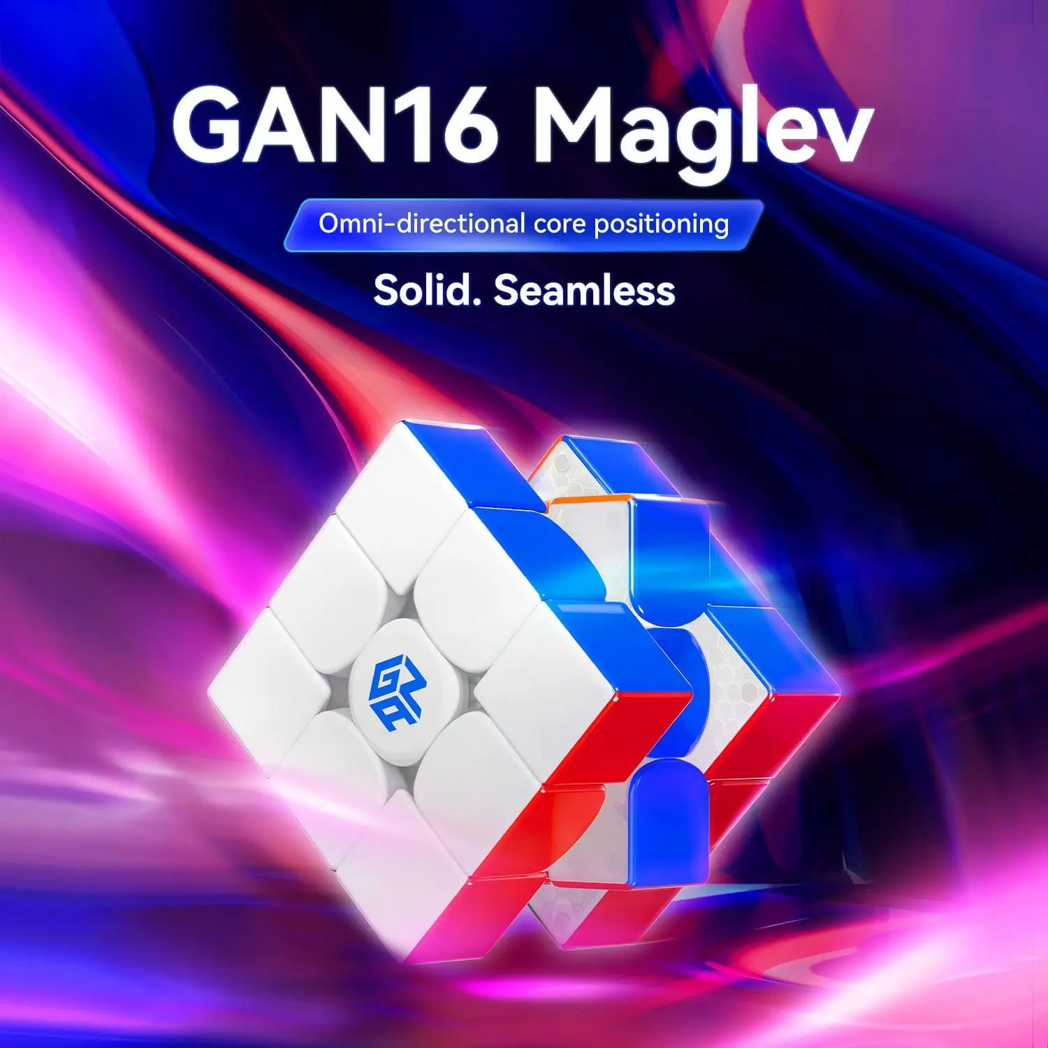 16 Maglev, 3x3 Speed Cube for Cubers, Omni-Directional Core Positioning