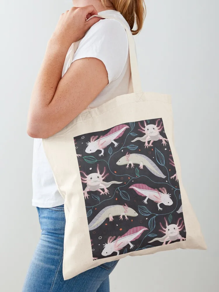 

Cute Axolotls Tote Bag Large bags for women tote bag screen free delivery bags Lady bag