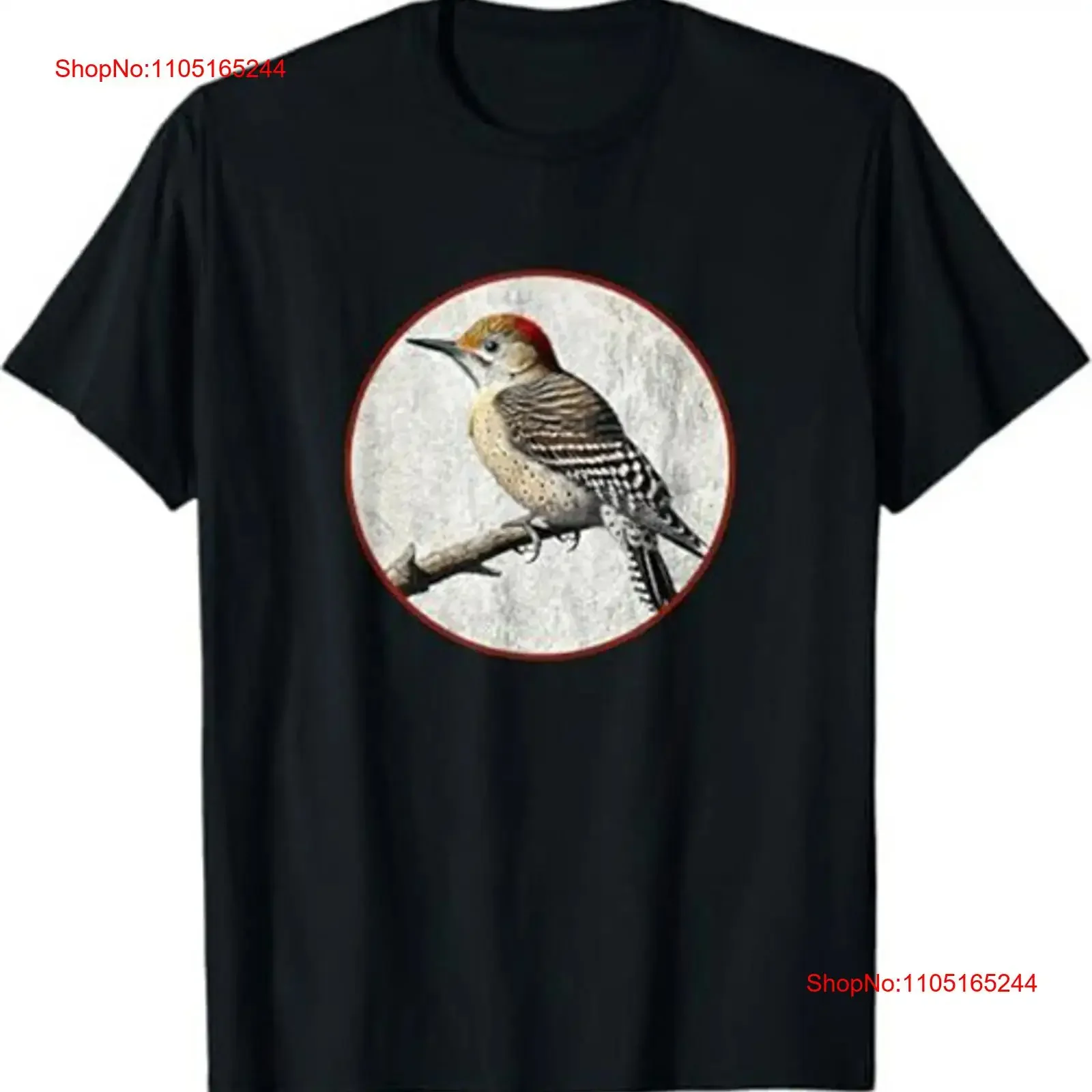 أريزونا نقار الخشب تي شيرت ريترو تصميم جديد 10 ألوان بواسطة مروحة الطيور خمر غسلها موضة ملابس الشارع مريحة قليلاً